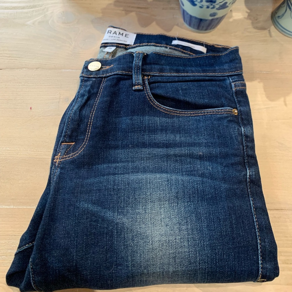 EUC. Frame “Le Garçon” Denim. Size 25
